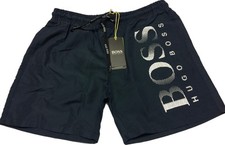 HUGO BOSS BRAND NEW INNER LINEN NET 2 POCKETS SWIM SHORTS