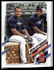 2021 Topps #152 Motor City Mashers (Miguel Cabrera /Schoop) Tigers