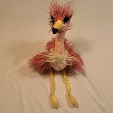 Jellycat Fenella Shaggy Diva Flamingo 16 Inch Pink Plush Toy