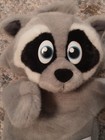 Edmark Robby Hand Puppet Plush 10"  Raccoon plush hand puppet — photo 2