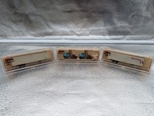 Atlas N Scale Lot: 1984 Ford 9000 Cabs 45' Trailers CSX Burlington Intermodal