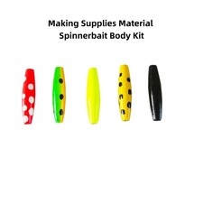 20Pcs Fishing Lure Weight Making Supplies Material Spinnerbait Body Kit Sinker