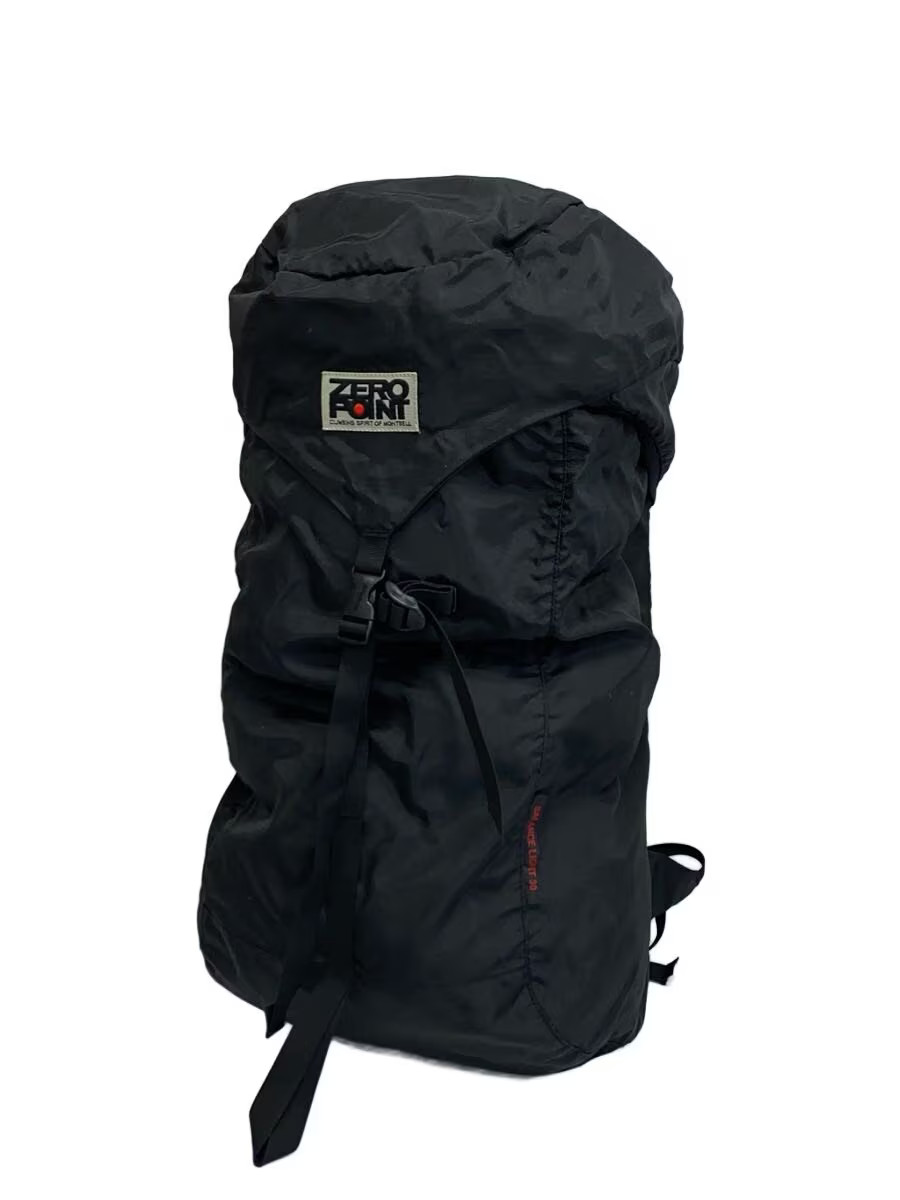 ZERO POINT Backpack, Nylon, Black, Plain, 261-212… - image 2