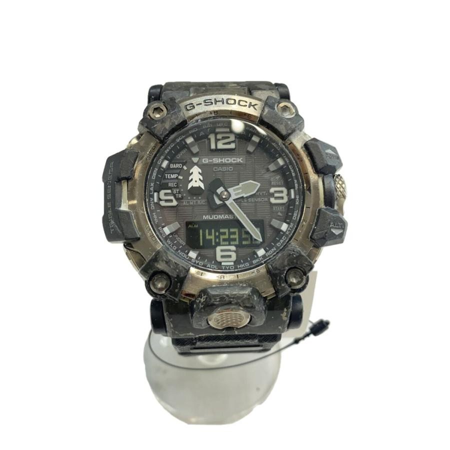 Casio Ana/Rubber/Blk/Blk/Scratch/Dirty/Second Watch G-Shock/Digi Solar Miss Hand - vintagewatches.pk