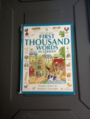 First 1000 Words in German by Heather Amery (Hardcover)