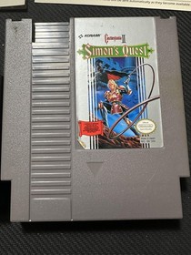 Vintage Castlevania II Simon's Quest NES Nintendo Video Game CIB Konami RPG