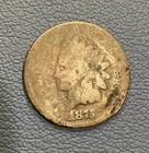 1875 Indian Head Cent – U.S. Collectible Coin - Semi-Key Date - Low Mintage
