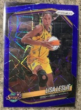 2025 WNBA PRIZM LISA LESLIE #106 BLUE VELOCITY LOS ANGELES SPARKS
