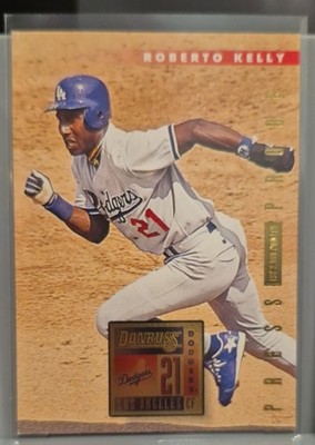 1996 Donruss - Roberto Kelly #543 Press Proof /2000