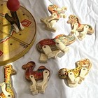 Fisher-Price Vintage 1963 Circus Pull Toy Set w/ Animals & Accessories — photo 2