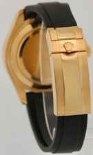 Rolex Yacht-Master BLACK 18K Yellow Gold Oysterflex Rubber 42mm Watch 226658 BOX 5