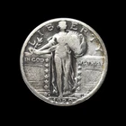 1929 D 25C Standing Liberty Silver Quarter