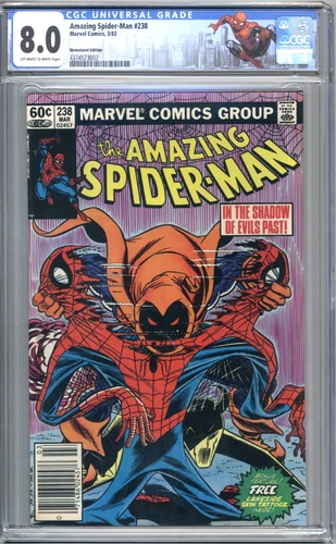 Amazing Spider-Man #238 CGC 8.0 1st Hobgoblin Newsstand w/ Tattooz *CUSTOM LBL*