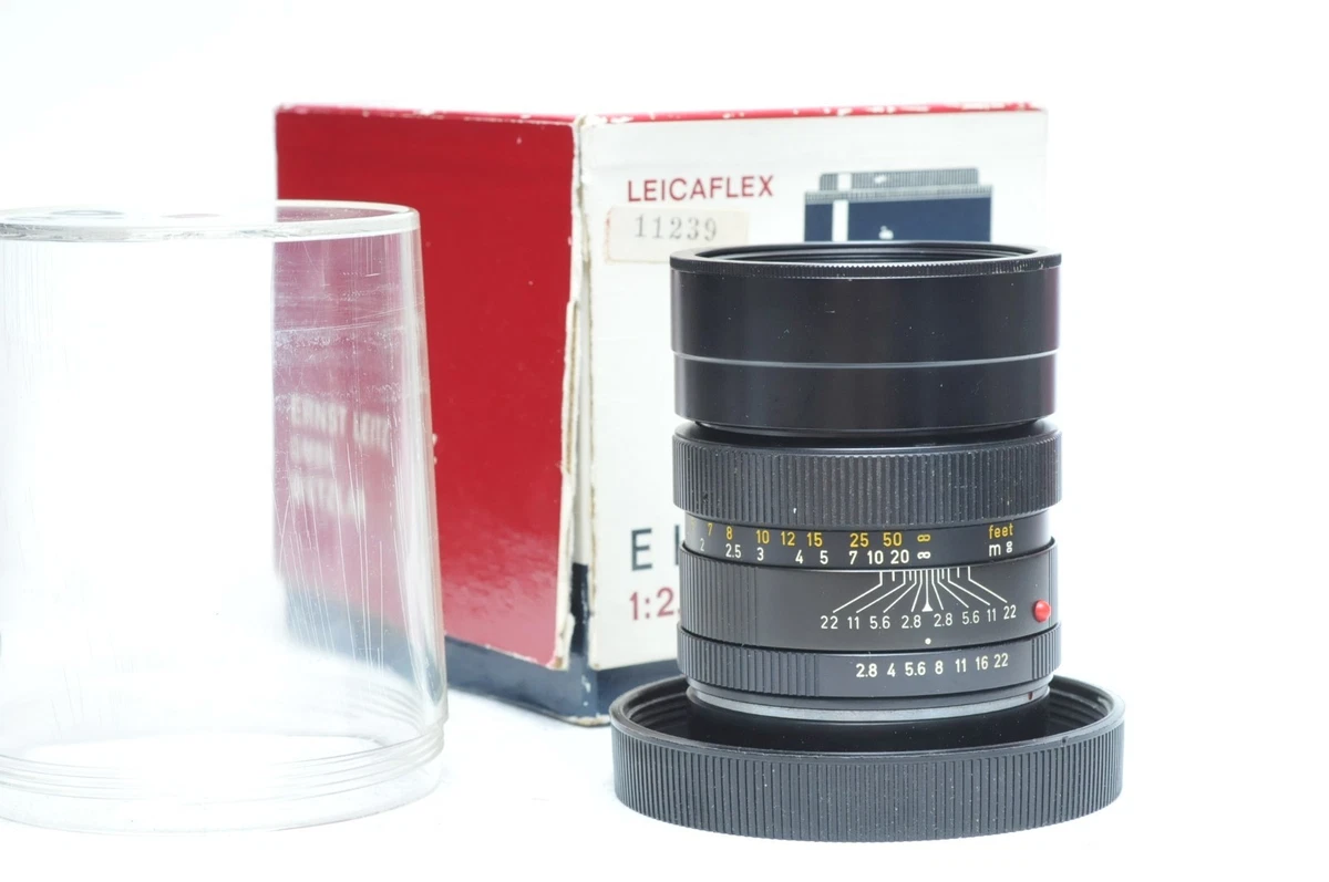 Leica SUMMICRON-R 90mm Focal Camera Lenses for sale | eBay