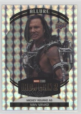 2022 Marvel Allure White Diamond 19/50 as Ivan Vanko Mickey Rourke #6 0s7w