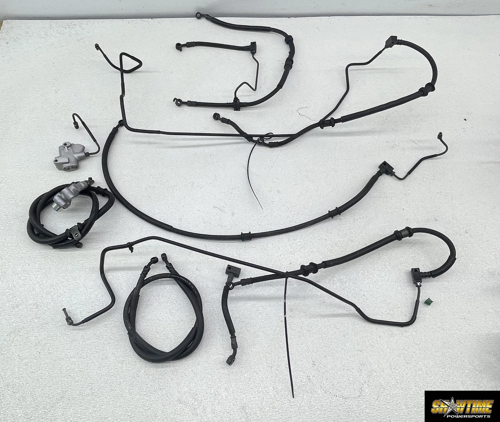 02-13 HONDA INTERCEPTOR 800 VFR800 BRAKE LINES HOSES HOSE LINE FRONT REAR SET