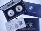 2024 Morgan & Peace Reverse Proof Two Coin Set, OGP/COA