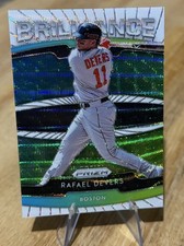 Rafael Devers 2020 Prizm BRILLIANCE Insert WHITE WAVE Parallel Boston Red Sox 