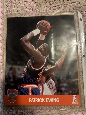 PATRICK EWING new york knicks ny 8'' x10'' PHOTO PRINT nba basketball vintage 1990