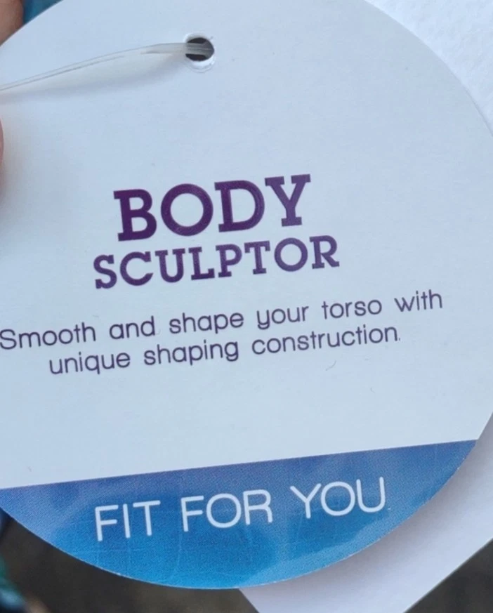 Traje de Baño Croft And Barrow Fresco Rayas Azul Cuerpo Escultor Una Pieza Acanalado Nuevo con Etiquetas Foto 4 de 4