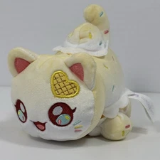 Aphmau Meemeow Mini Ice Cream With Sprinkles Cat Plush Stuffed Animal Toy