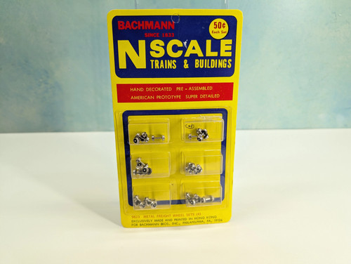 Ruedas de carga metálicas escala N Bachmann 9623 (24 piezas) LEER | Condition: Used