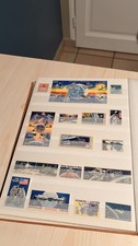 Album timbres États-Unis thème Espace Apollo Mercury Mars bloc de