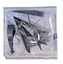 Amercom Lockheed F-117 Nighthawk Stealth Fighter USAF Diecast Model Plane Boxed