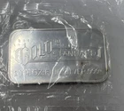 10x Sheet Engelhard GOLD STANDARD 1oz Silver Bar Pebble Back