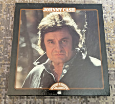 Johnny Cash, 3 LP box w pamphlet, TLCW-03, VG vinyl all