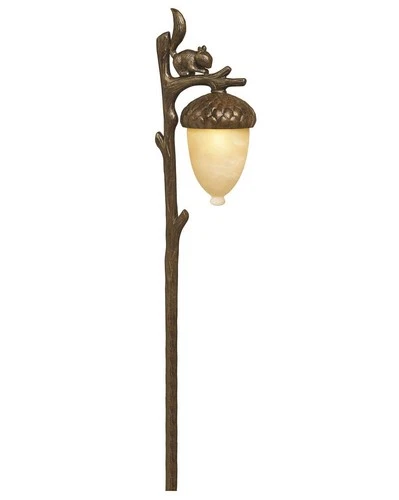 Hinkley Squirrel and Acorn 22" High Amber and Bronze Landscape Light - Picture 3 of 7