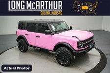 2025 Ford Bronco PINK Vintage 4 Door Hard Top MSRP $57575