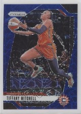 2024 Panini Prizm WNBA Blue Velocity Prizm Tiffany Mitchell #57 0jn9
