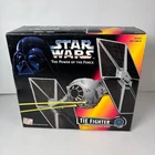 Star Wars The Power of the Force TIE Fighter Vehicle Ejecting Wings Complete
