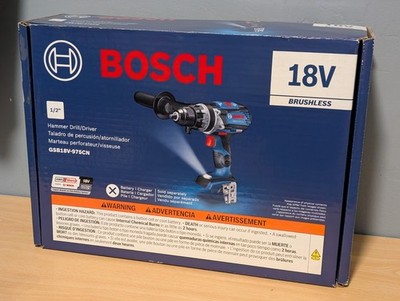 New Bosch 1/2-in 18-volt Brushless Cordless Hammer Drill GSB18V-975CN Bare Tool