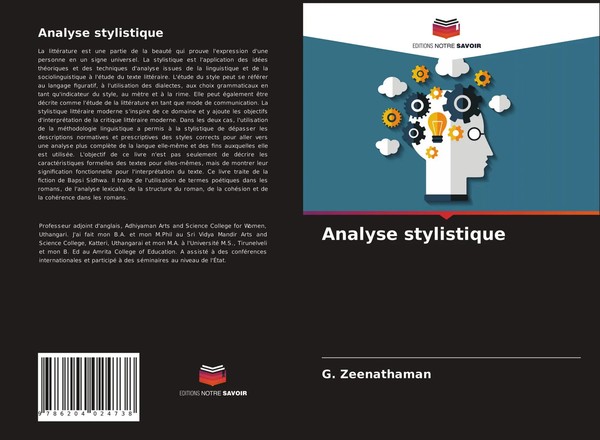 Analyse Stylistique G. Zeenathaman Taschenbuch FranzöSisch 2021-image