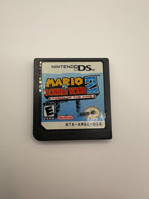 mario vs. donkey kong 2: march of the minis ds Game Only, Untracked