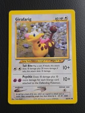 Girafarig 66/105 Neo Destiny Regular Moderately Played (MP) on eBay