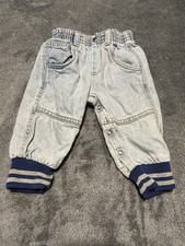 Vintage Little Levi  s Made In USA Jeans Pants 18 Months Light Wash  