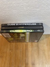 Cube 1 & 2: Hypercube & Cube Zero (DVD) Cult Classic Horror ULTRA RARE OOP