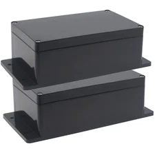 Watertight Junction Box, IP67 Waterproof Project Box Durable ABS Plastic Elec...