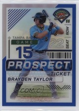 2024 Panini Prospect Edition Blue Prizm 110/149 Brayden Taylor #102 1n41