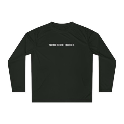 ''Worked Before I Touched It'' Unisex T-Shirt
