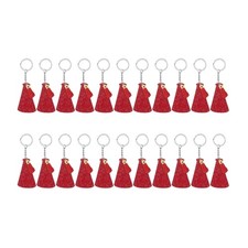 Acrylic Keychains Megaphone Shaped Ornaments Tassels Keychains for DIY Projects