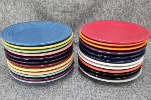 Fiesta 9" Luncheon Plate, You Pick Color LN/EX Cond. Free Shipping