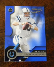 2001 QUANTUM LEAF FOOTBALL #81 PEYTON MANNING INDIANAPOLIS COLTS APR178