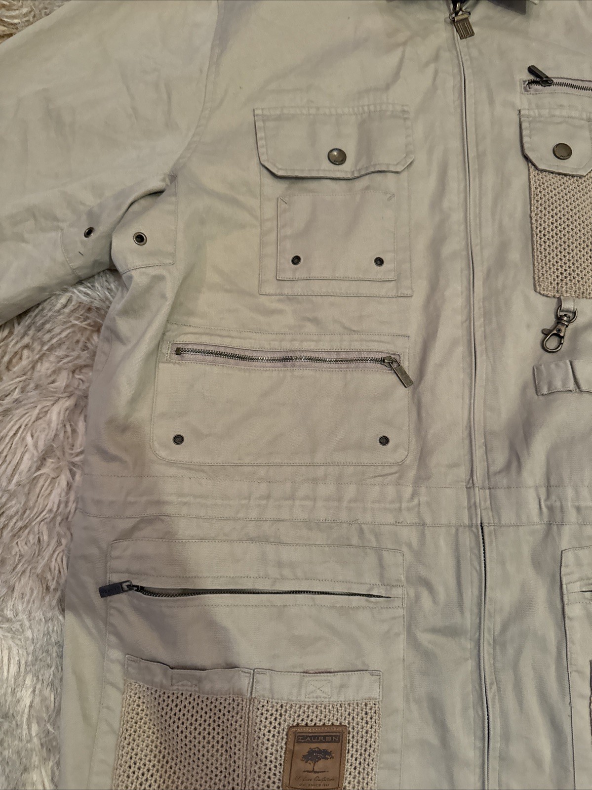 Ralph Lauren Safari Outfitters Unisex  L Safari F… - image 7