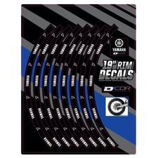 D'COR Visuals Rim Decals - 19" Rear / Yamaha 40-80-207