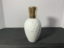 Vintage Lampe Berger White Bisque ANGEL Artor...