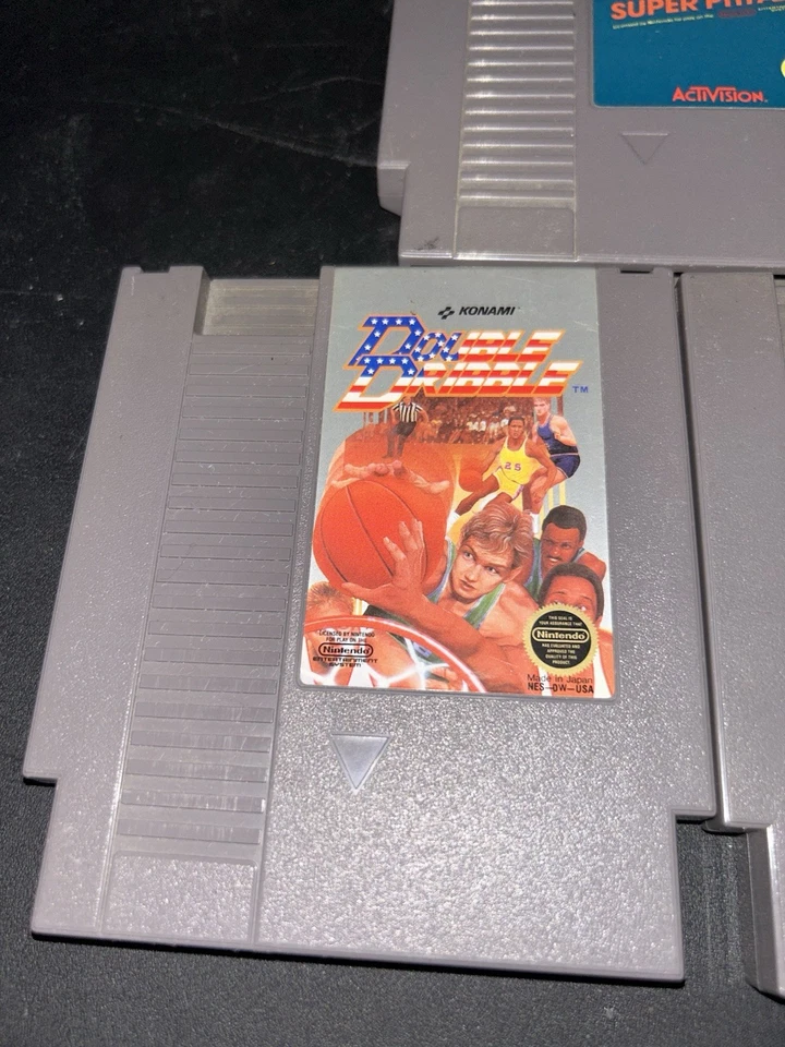 Paquete De Colección 3 Juegos NES, Doble Regate, Béisbol, Juego Super Pitfall Foto 4 de 4